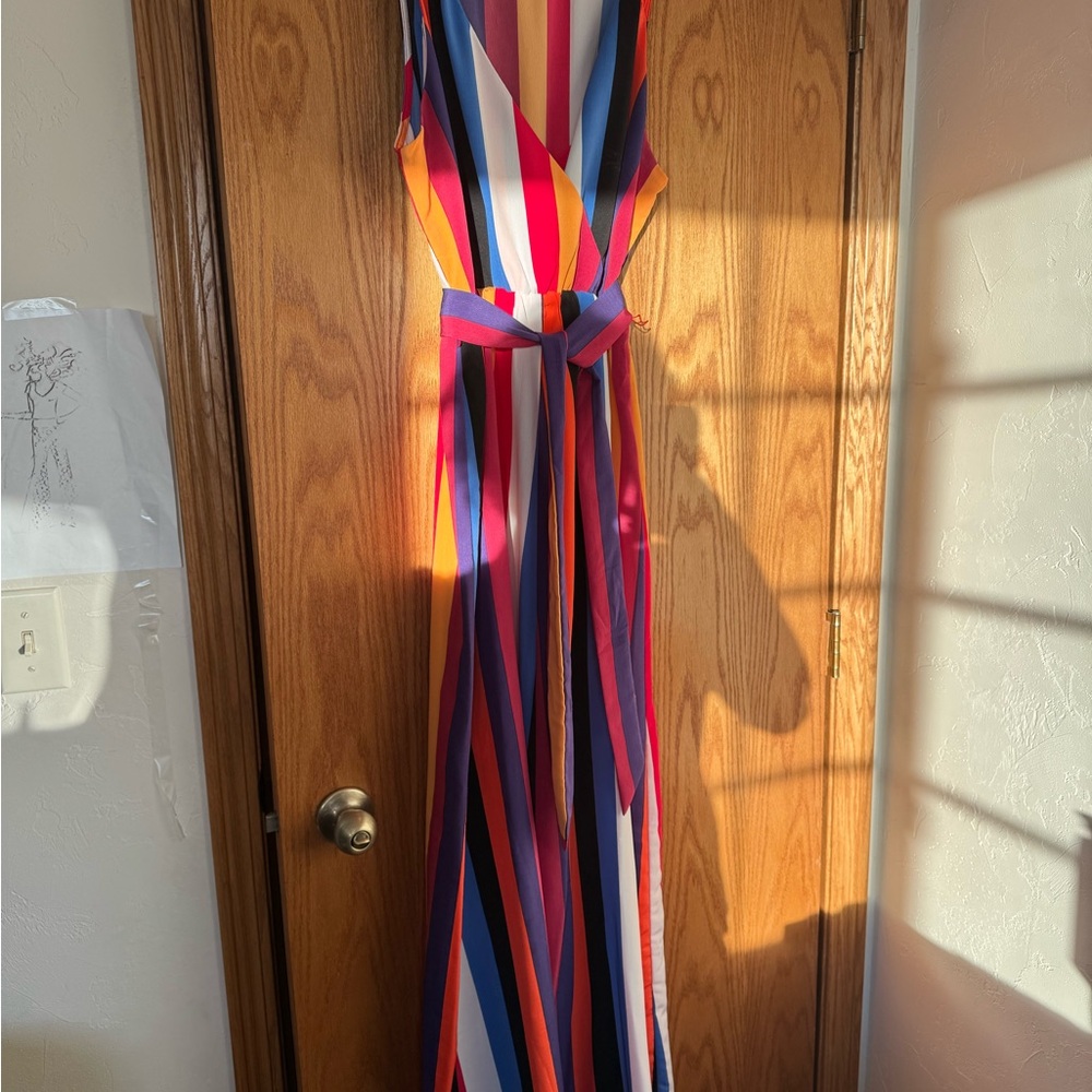 Willow Multicolor Striped Maxi Dress
